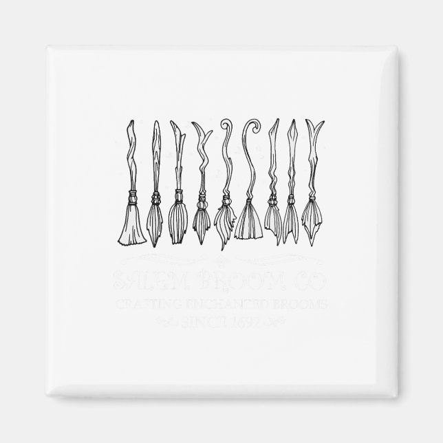 Salem Broom Company For A Halloween Fan  Magnet (Front)