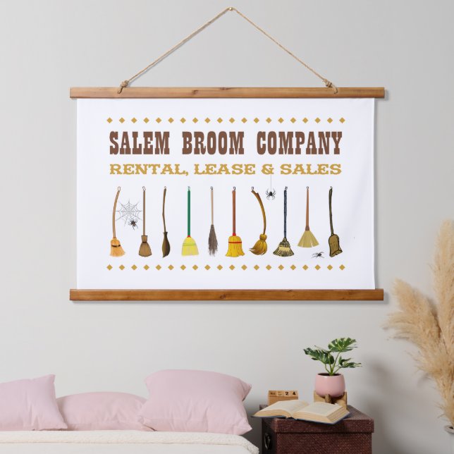 SALEM BROOM COMPANY HANGING TAPESTRY (Bedroom)