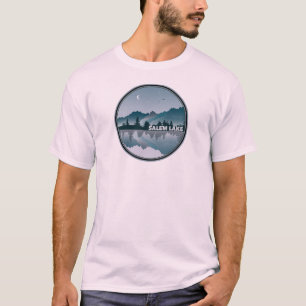 Salem Lake North Carolina Reflection T-Shirt