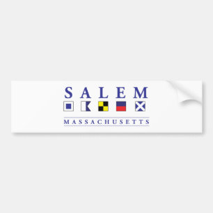 Salem, Massachusetts Bumper Sticker