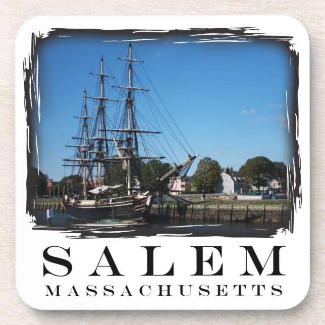 Salem Massachusetts Coaster (Front)