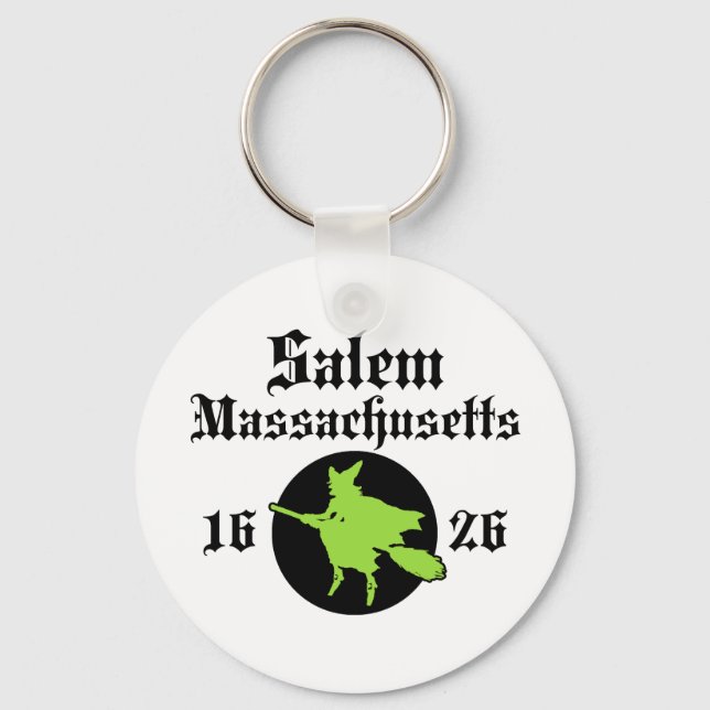 Salem Massachusetts Key Ring (Front)