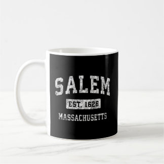 Salem Massachusetts Ma Established Sports Coffee Mug