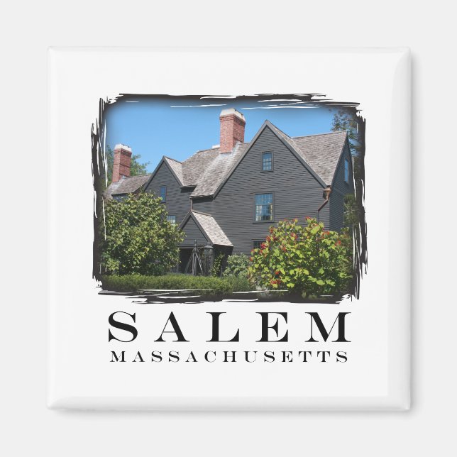 Salem, Massachusetts Magnet (Front)