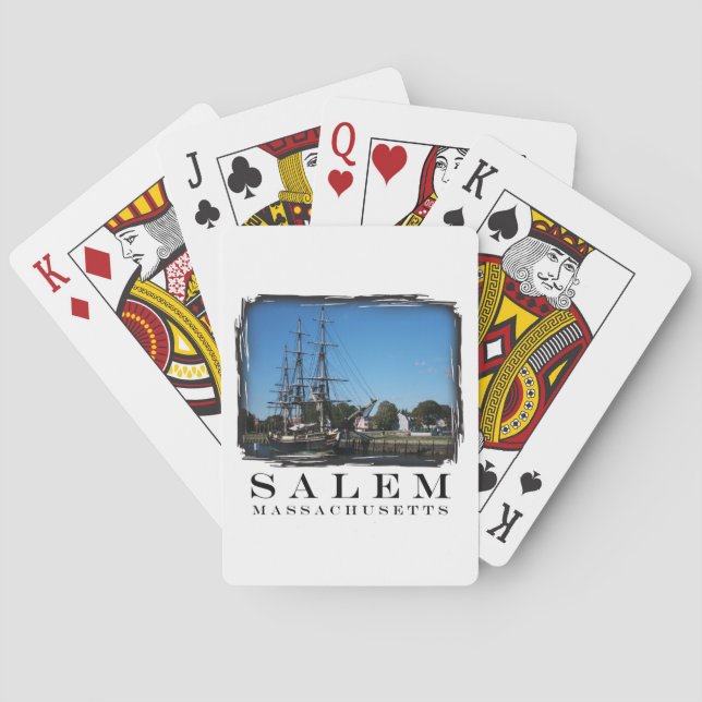 Salem Massachusetts Playing Cards (Back)
