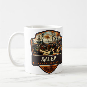 Salem, Massachusetts Vintage Coffee Mug