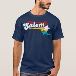 Salem Massachusetts Vintage Distressed Souvenir 2 T-Shirt