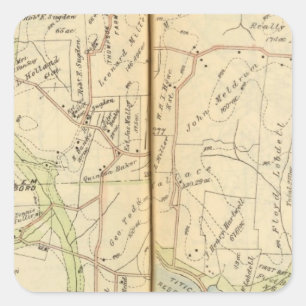 Salem, New York Square Sticker