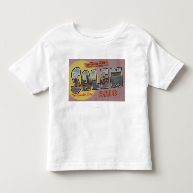 Salem, Ohio (The Quaker City) Toddler T-Shirt (Front)