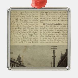 Salem, Or street Metal Tree Decoration