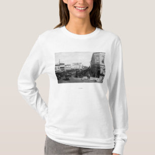 Salem, OR Town View on State Street Photograph T-Shirt