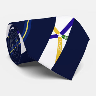 Salem (Oregon) city flag Neck Tie