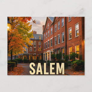 Salem Oregon Historic Downtown Travel Gift Postcard
