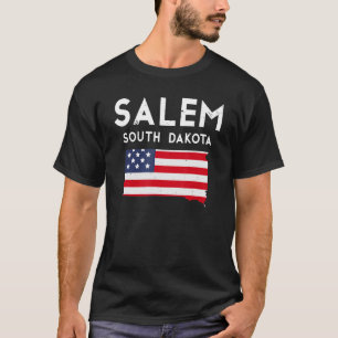 Salem South Dakota USA State America Travel South  T-Shirt