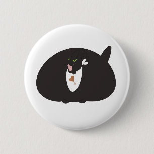 Salem the Cat Button - Chonky Charm