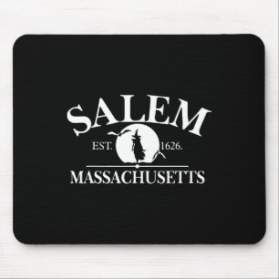Salem The City Of Witches Machusetts Ma Vintage Mouse Pad