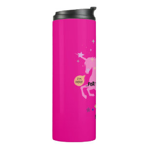 Salem Unicorn "I'm Here for the Legendary Myths" Thermal Tumbler
