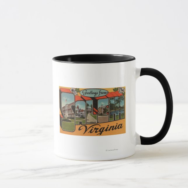 Salem, VirginiaLarge Letter ScenesSalem, VA Mug (Right)