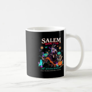 Salem Witch Book Club Halloween Reading Book Lover Coffee Mug