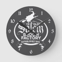 Salem Witch Broom Factory – funny vintage gothic