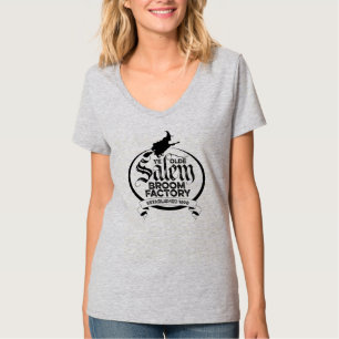 Salem Witch Broom Factory – funny vintage gothic T-Shirt