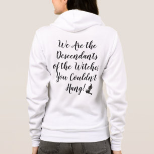 Salem Witch Descendants Zip-Up Hoodie