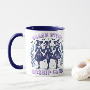 Salem witch gossip club Halloween Mug