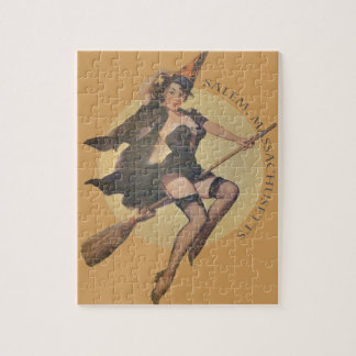 Salem Witch Jigsaw Puzzle
