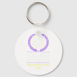 Salem Witch University Training Halloween Women Key Ring