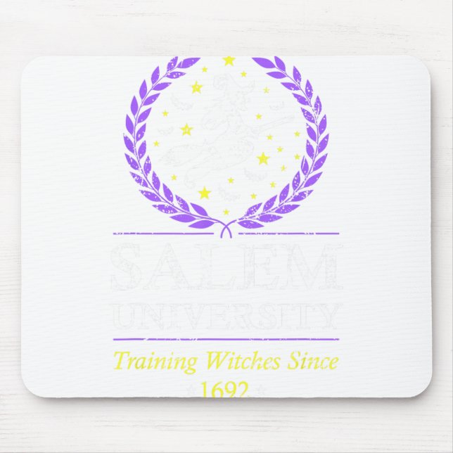 Salem Witch University Training Halloween Women  Mouse Pad (Front)