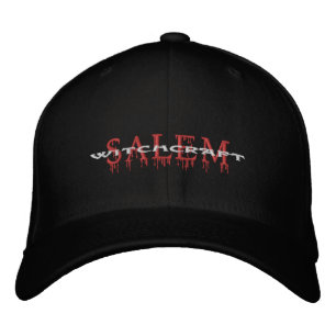 Salem Witchcraft Bloody Magic Embroidered Hat