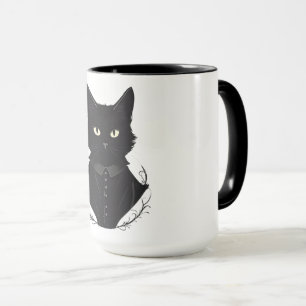Salem's Enchanted Black Cat Mug