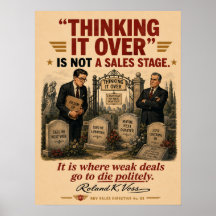 Sales Follow-Up Motivation Poster | Roland K. Voss
