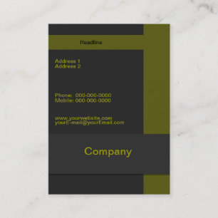 Sales Manager Business Card