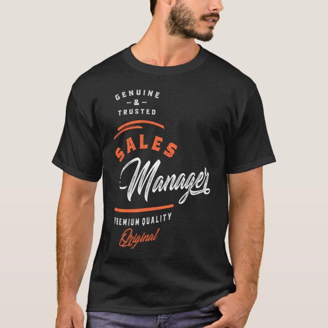 Sales Manager T-Shirt (Front)