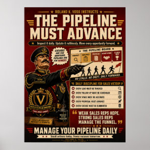 Sales Pipeline Management Poster Roland K. Voss