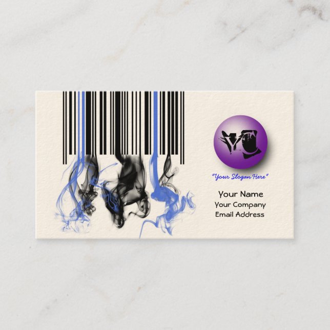 Sales/Retail Barcode Business Card (Front)