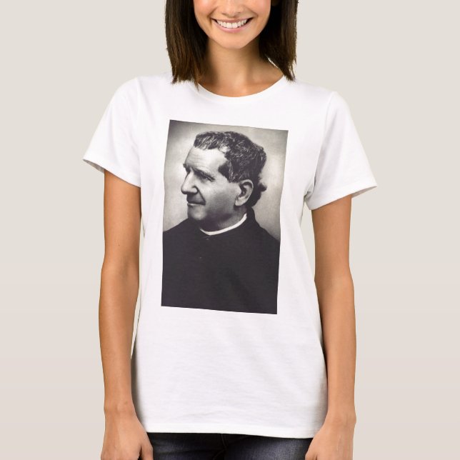 Salesian Saint Don John Bosco - Religious Heritage T-Shirt (Front)
