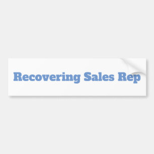 Salesperson Humour Bumper Sticker