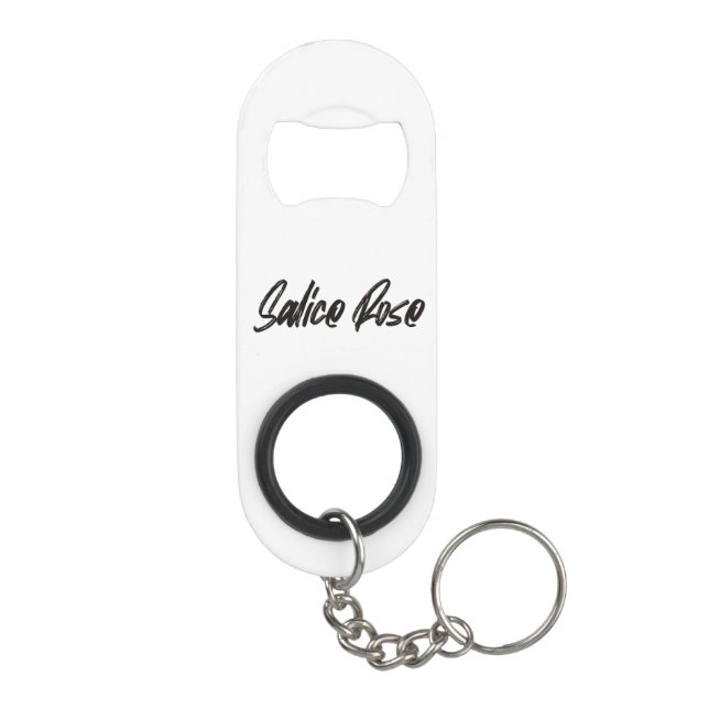 Salice Rose keychain (Back)