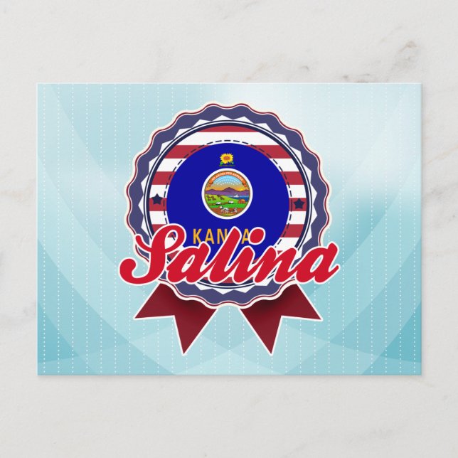 Salina, KS Postcard (Front)