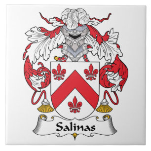 Salinas Family Crest Tile