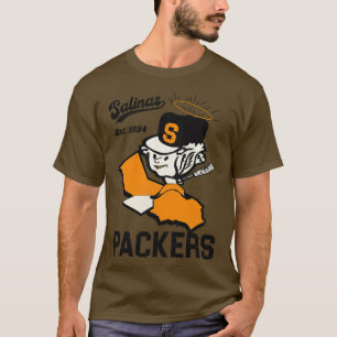 Salinas Packers Vintage Defunct Minor League Baseb T-Shirt