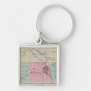 Saline County, Kansas Key Ring