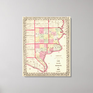 Saline, Gallatin, Hardin, Pope counties Canvas Print