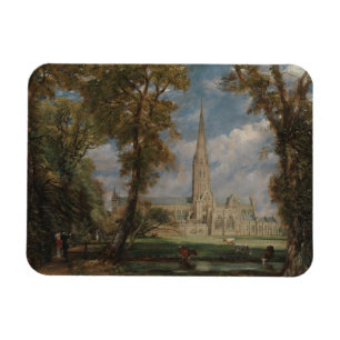 Salisbury Cathedral from the Bishop's Grounds Magnet