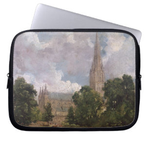 Salisbury Cathedral from the south west Laptop Sleeve