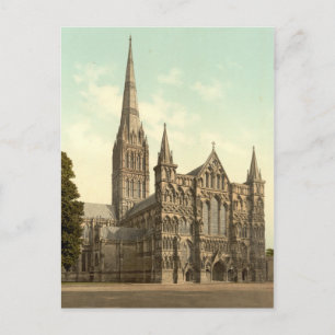 Salisbury Cathedral II, Wiltshire, England Postcard
