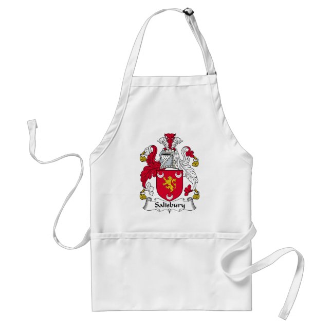 Salisbury Family Crest Standard Apron (Front)