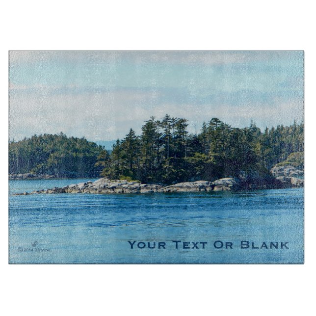 Salish Island Cutting Board (Front)